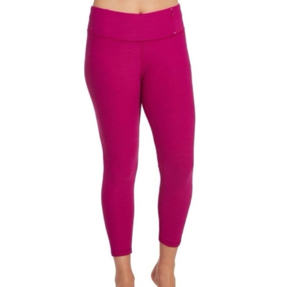 Calia by Carrie Underwood Essential Jacquard 7/8 Leggings Pink – S